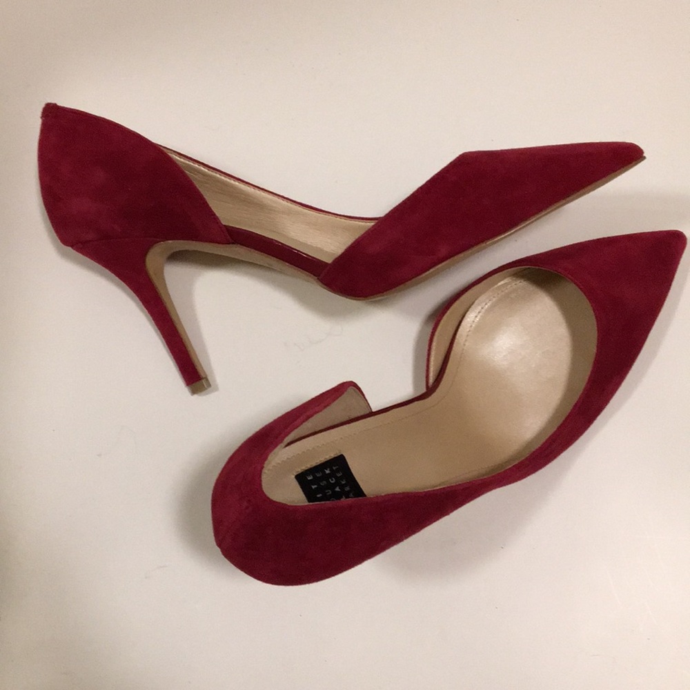 WHBM NWOT Berry Pink 👠 Heels